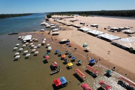 Praias tocantinenses devem registrar movimentação intensa neste fim de semana
